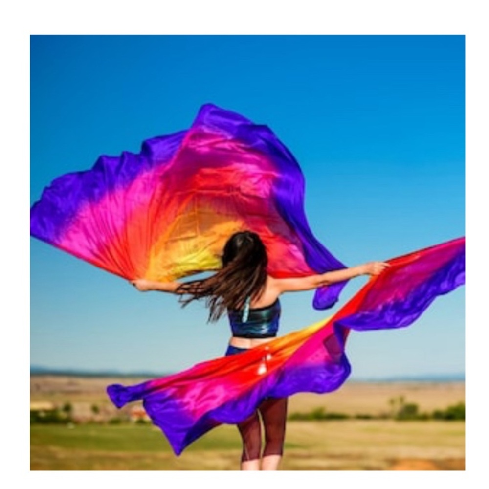 Poi Veil , wings , large pair!